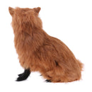 Realistic Farm/Yard Animal Model Figurines Children Science & Nature Toy Gift Home Decor- Squatting Fox