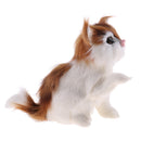 Simulation Horse Farm/Yard Animal Model Action Figure Kids Educational Toy Collectibles - Fortune Cat