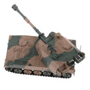 1/72 Diecast Tank Japanese Type-75 155mm Self-propelled Howitzer Tank Model