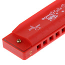 Cute Plastic 10 Holes Harmonica Mouth Organ Kids Music Instrument Toy Gift Red