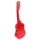 21'' Colorful 6 Strings Wooden Acoustic Guitar Ukulele Kids Music Instrument Toy - Star & Strip