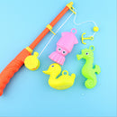 Children Baby Cartoon Fishing Games Fishes Rod Pretend Play Early Learning Bath Pool Indoor Outdoor Toys Creative Activity