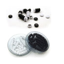 Magnetic Go Game Weiqi Chess Set With Single Convex Magnetic Plastic Stones and Foldable Goban Board Game Puzzle Toy