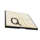 Magnetic Go Game Weiqi Chess Set With Single Convex Magnetic Plastic Stones and Foldable Goban Board Game Puzzle Toy