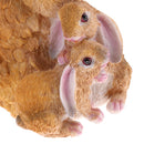 Simulation Animal Model Resin Rabbits Statue Animal Model Home Office Garden Patio Sculpture Ornaments Collectibles