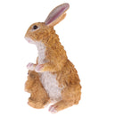 Simulation Animal Model Resin Rabbits Statue Animal Model Home Office Garden Patio Sculpture Ornaments Collectibles