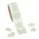 200 PCS/Lot Creative Night Glow Scrapbooking Stickers Decal Prize Toy Party Favors DIY Crafts Â–Luminous