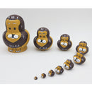 10pcs Wooden Russian Nesting Dolls Cartoon Matryoshka Babushka Stacking Nested Dolls Kids Toys Birthday Christmas Gifts Home Decoration Hand Painted Lions Doll