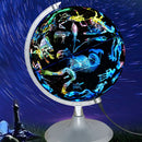 20cm Illuminated World Globe Constellation Globe Table Desktop Decoration