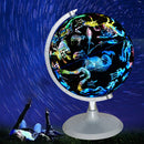 20cm Illuminated World Globe Constellation Globe Table Desktop Decoration