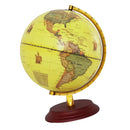 Retro Style Geographical World Globe Map Lights Lamp Toy Educational Yellow