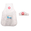 Kids Pretend Doctor Play Uniform Clothes Hat Suit Role Fun Play Educational Tools Early Cognize