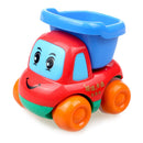 Plastic Cat Mini Machine Construction Truck Toy Simulation Engineering Model Toy Cars Set of 6