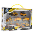 Alloy Cat Mini Machine Construction Truck Toy Simulation Engineering Model Toy Cars Set of 8