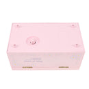 Pink Rotating Ballet Girl Dancing Music Box Clockwork Toy Gift Home Furnishing Supplies Birthday Gift