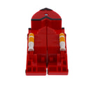Pack of 10 Numbers Armour Team Transforming Robot Toy Kids Party Bag Fillers - 0-9