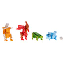 Pack of 7 English Letters Armour Team Transforming Robot Toy Kids Party Bag Fillers - A-G