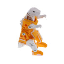 Pack of 7 English Letters Armour Team Transforming Robot Toy Kids Party Bag Fillers - A-G
