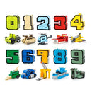 1 Piece Numbers Armour Team Transforming Robot Toy Kids Party Bag Fillers - 0 Truck