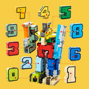 1 Piece Numbers Armour Team Transforming Robot Toy Kids Party Bag Fillers - 0 Truck