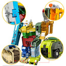 1 Piece Numbers Armour Team Transforming Robot Toy Kids Party Bag Fillers - 0 Truck