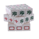 3x3x3 Mahjong Magic Cube Ultra-smooth Speed Twist Puzzle Classic Brain Teasers Game