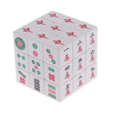 3x3x3 Mahjong Magic Cube Ultra-smooth Speed Twist Puzzle Classic Brain Teasers Game