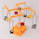 Kids Educational DIY Assembled Rotating Carousel Scientific Experiment Toys