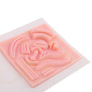 Educative Human 3D Peritoneoscope Skin Suture Pad Model Suturing Practice Kit Learning Resources