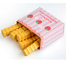 Kids Wooden Play Kitchen Food Set and Accessories - Hamburger, French Fries & More