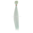 Doll DIY Straight Hair 25cm x100cm - For Arts and Crafts Doll Making Supplies -White
