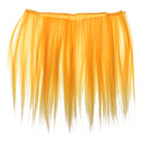 Doll DIY Straight Hair 25cm x100cm - For Arts and Crafts Doll Making Supplies -Orange