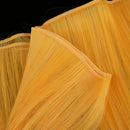 Doll DIY Straight Hair 25cm x100cm - For Arts and Crafts Doll Making Supplies -Orange