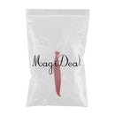 Fashion 25cm DIY Decor Long Straight Doll Wigs High Temperature Wire Wine Red