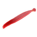 Fashion 25cm DIY Decor Long Straight Doll Wigs High Temperature Wire Wine Red