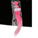 Fashion 25cm DIY Decor Doll Wigs Long Curly Wavy High Temperature Wire Peach Red