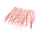 Fashion 25cm DIY Decor Doll Wigs Long Straight High Temperature Wire Light Pink