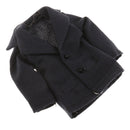 1:12 Scale Dollhouse Miniature Dolls Clothes Jacket Tops Coat Toy Dark Blue