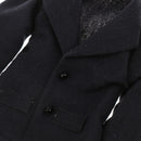 1:12 Scale Dollhouse Miniature Dolls Clothes Jacket Tops Coat Toy Dark Blue