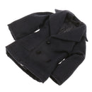 1:12 Scale Dollhouse Miniature Dolls Clothes Jacket Tops Coat Toy Dark Blue