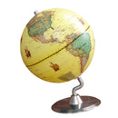 23cm ABS Geographical 360Â° Rotating World Map Ocean Globe Desktop Decor Teaching Aid Yellow