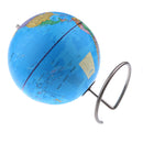 10'' Magnetic World Globe with Magnetic Pins - Earth Ocean Map Geography Antique Decorative in Style - Kids Educational Learning Toy Children