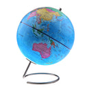 10'' Magnetic World Globe with Magnetic Pins - Earth Ocean Map Geography Antique Decorative in Style - Kids Educational Learning Toy Children