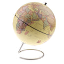 10'' Magnetic World Globe with Magnetic Pins - Earth Ocean Map Geography Antique Decorative in Style - Kids Educational Learning Toy Children