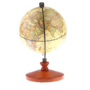 Wooden Base 360Â° Rotating Bronze World Globe - Earth Ocean Geography Kid Educational Teaching Aids Globes Home Decor