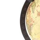 Wooden Base 360Â° Rotating Bronze World Globe - Earth Ocean Geography Kid Educational Teaching Aids Globes Home Decor