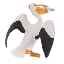 Realistic PVC Animal Bird Model Figurine Action Figures Playset Kids Educational Toy Collectibles Â–Pelecanus