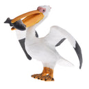 Realistic PVC Animal Bird Model Figurine Action Figures Playset Kids Educational Toy Collectibles Â–Pelecanus