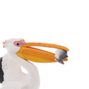 Realistic PVC Animal Bird Model Figurine Action Figures Playset Kids Educational Toy Collectibles Â–Pelecanus