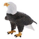 Realistic PVC Animal Bird Model Figurine Action Figures Playset Kids Educational Toy Collectibles Â–Bald Eagle